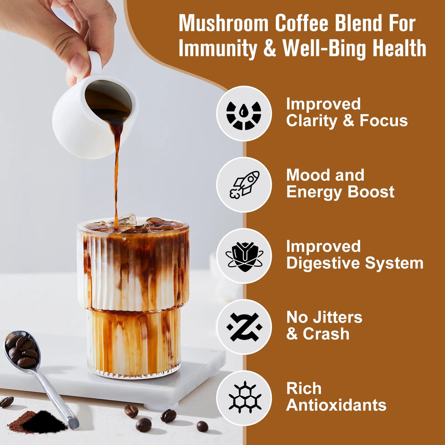 Mind Boosting Mushroom Coffee