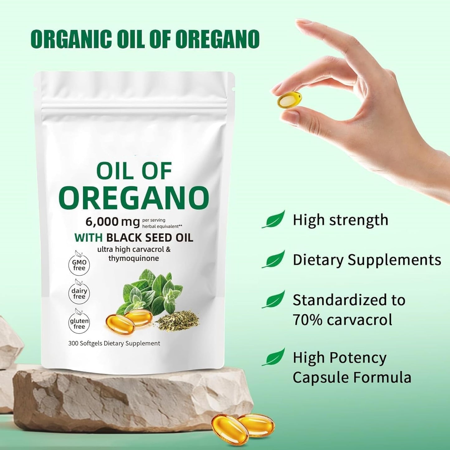 Powerful Oregano Softgels