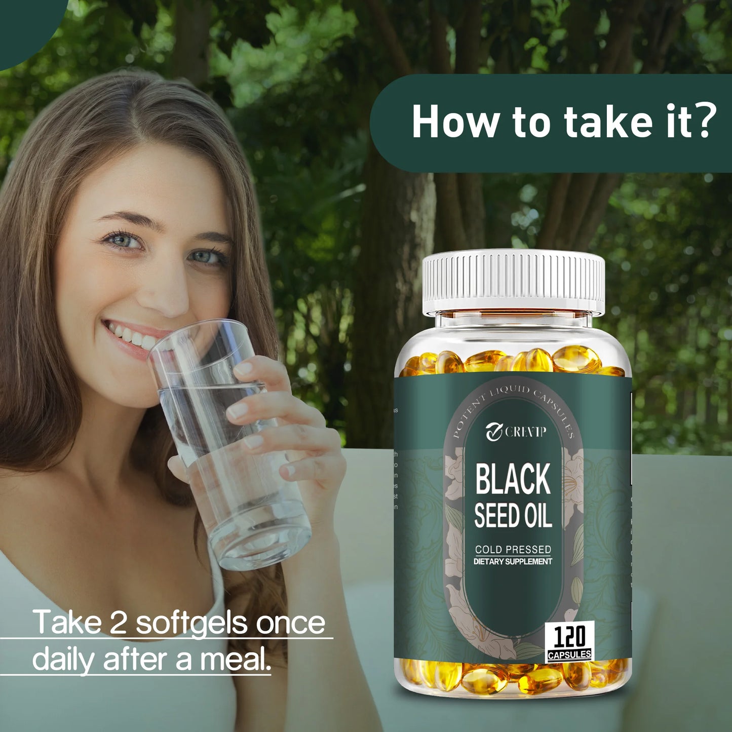 Natural Glow Black Seed Capsules
